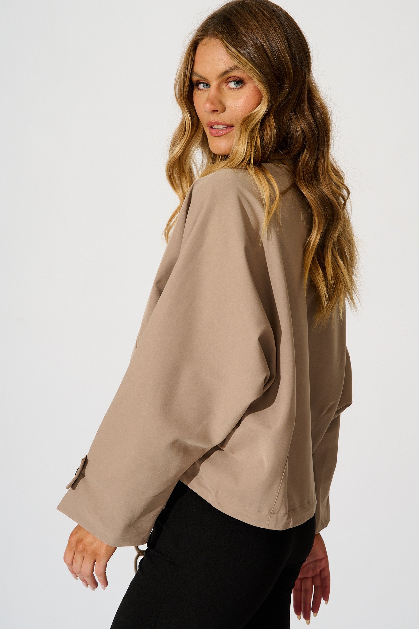 Olympia Jacket in Mocha