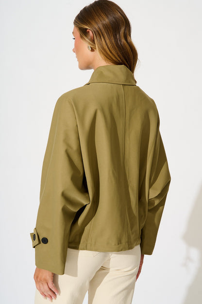 Olympia Jacket in Khaki
