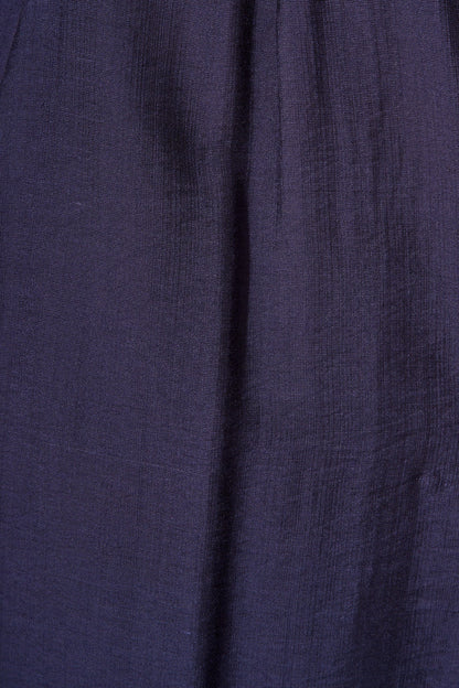 Painted Sky Midi Shirt Dress in Navy