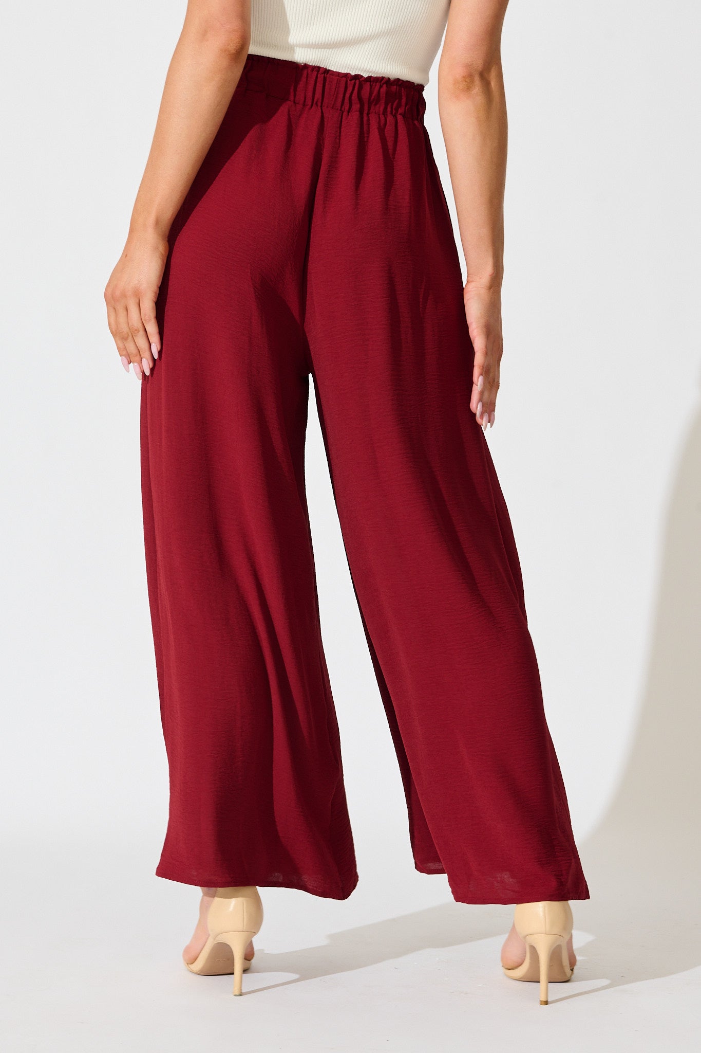 Page Pants in Wine