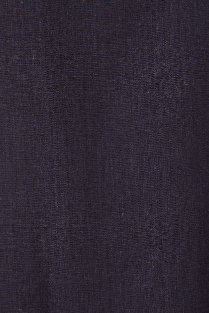 Kylie Top in Navy Linen Blend