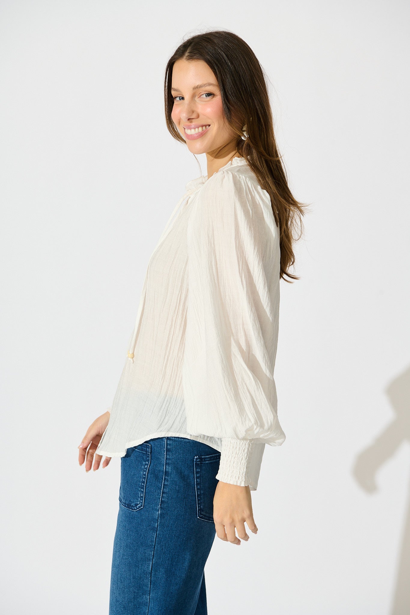 Solara Top in White