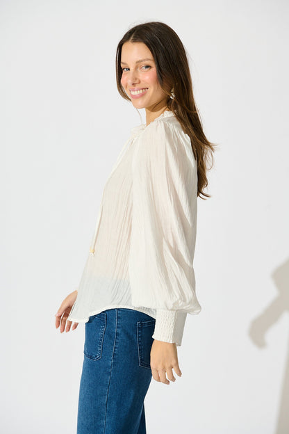 Solara Top in White