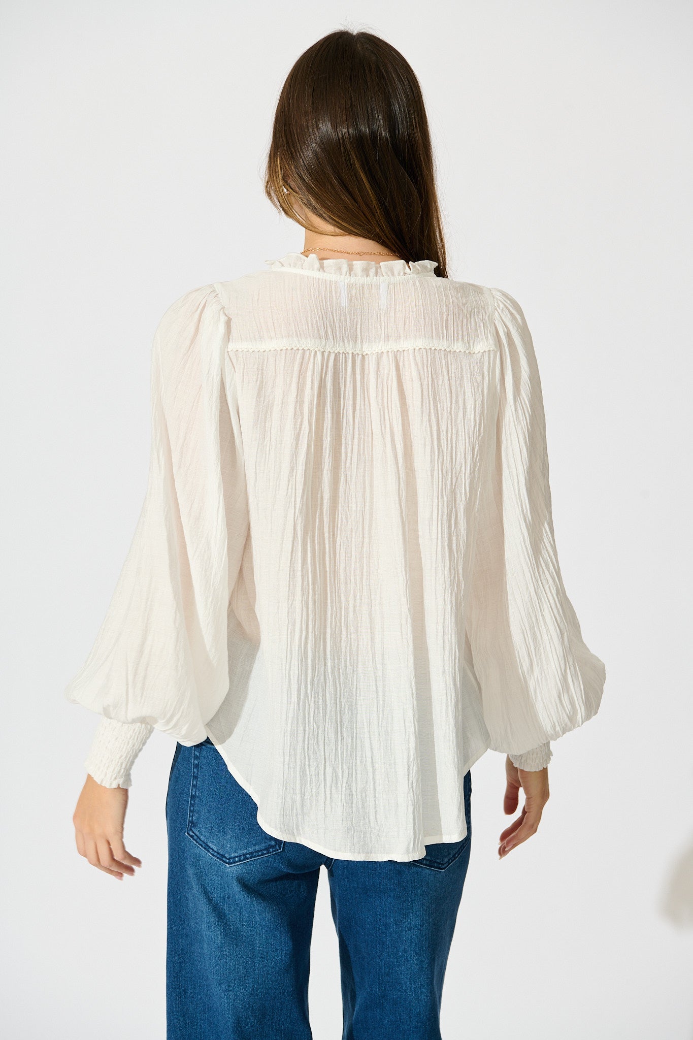 Solara Top in White