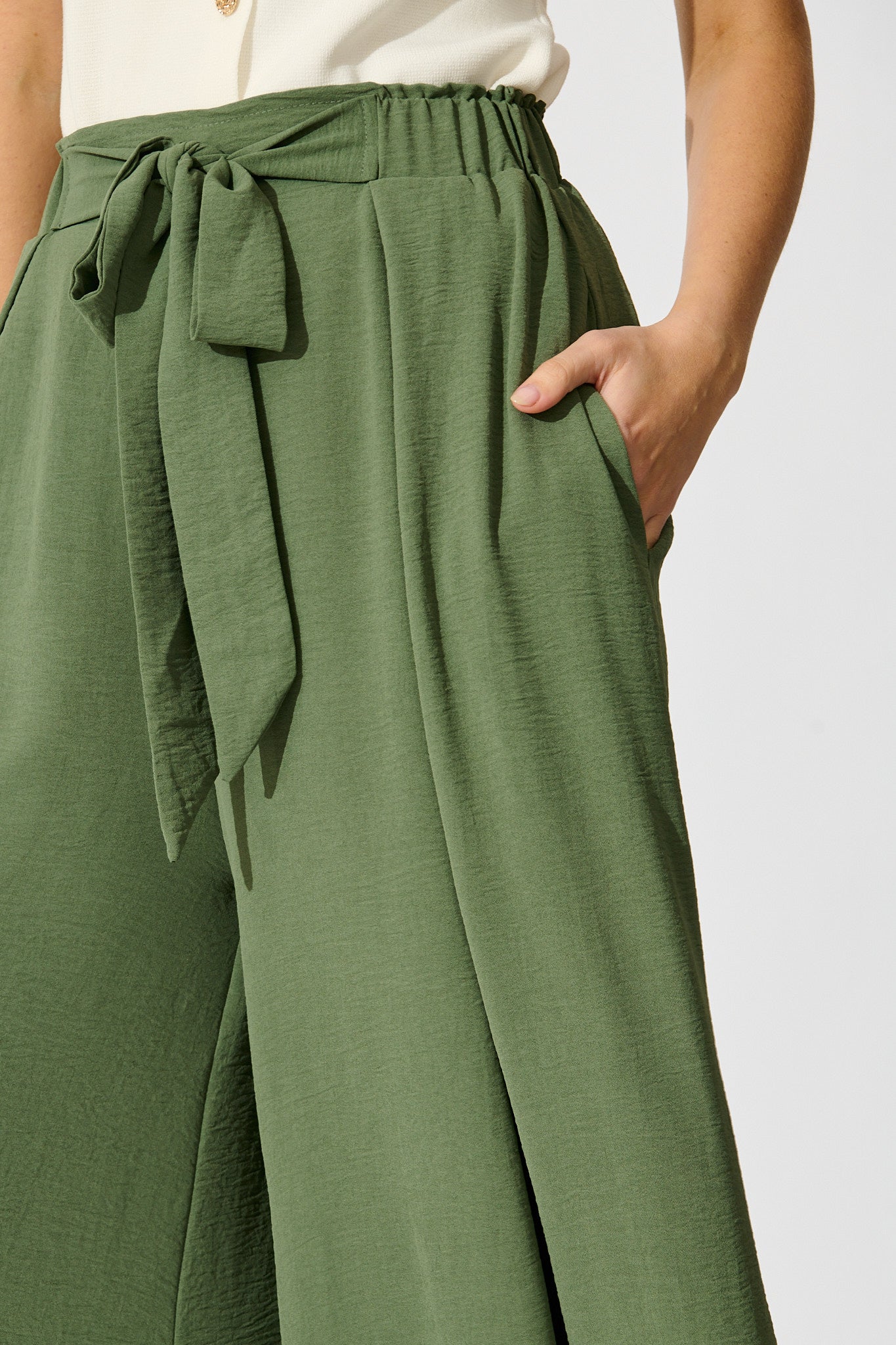 Page Pant in Sage