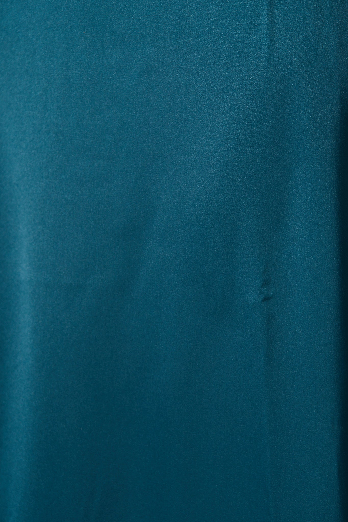 Shine Supreme Maxi Skirt in Teal Satin