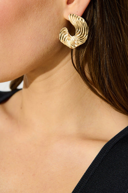 Bri Earrings in Gold