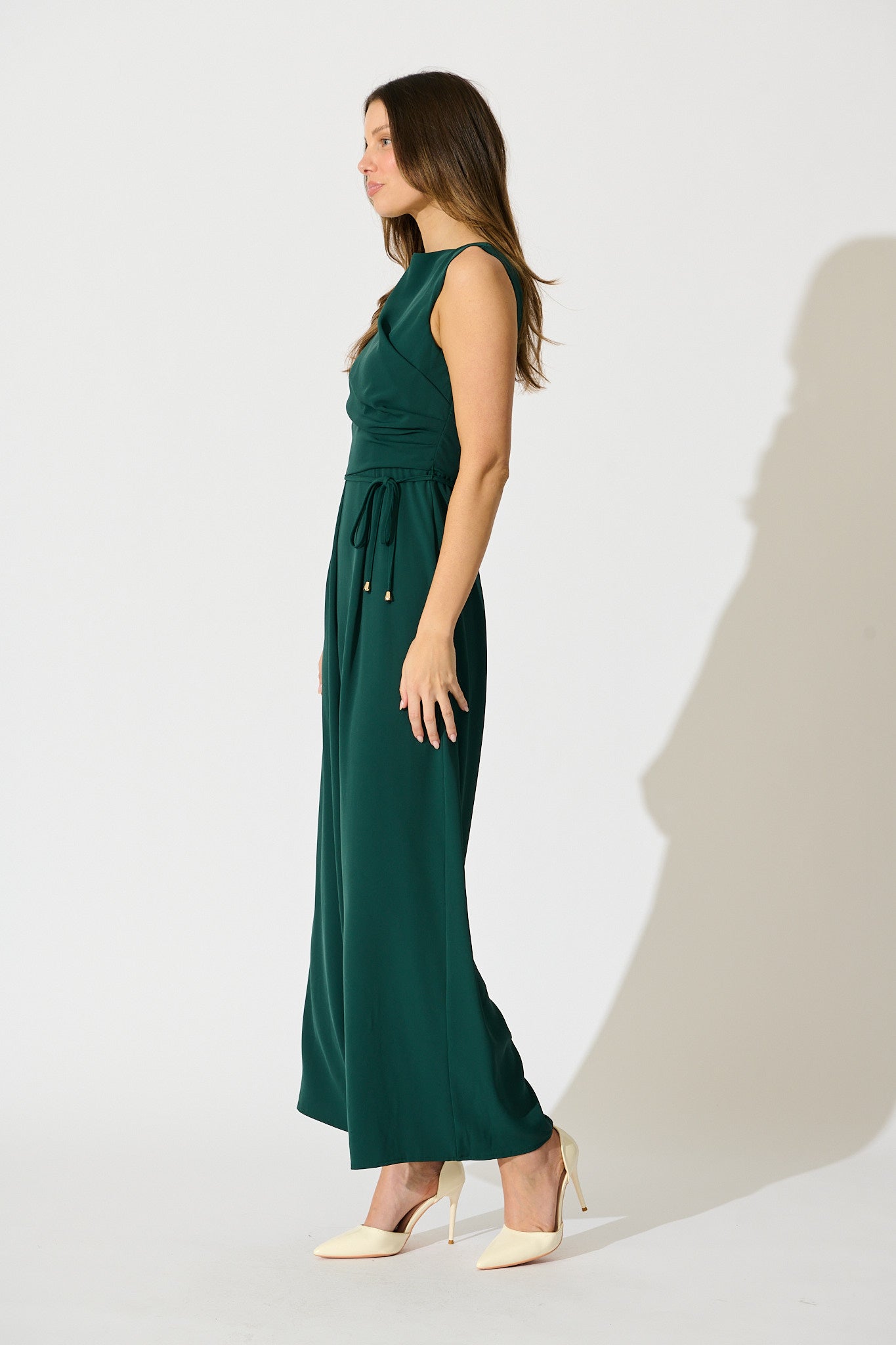 PRE ORDER Studio Mode Jumpsuit in Emerald