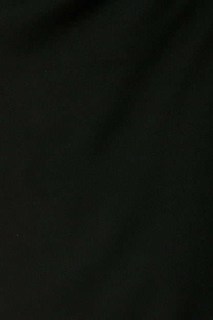 Kalisha Midi Dress in Black Satin