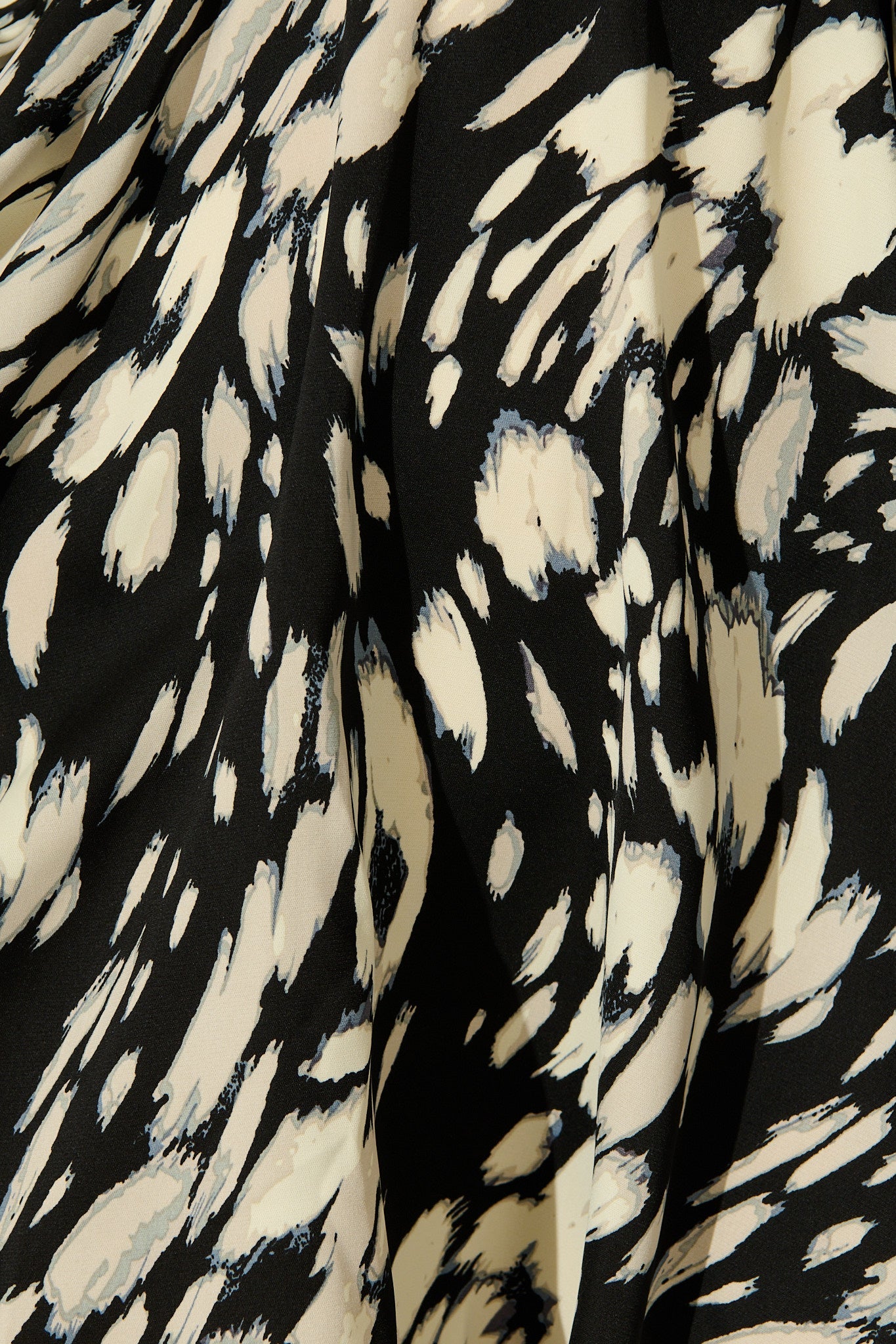 Roseabella Dress in Black and White Print