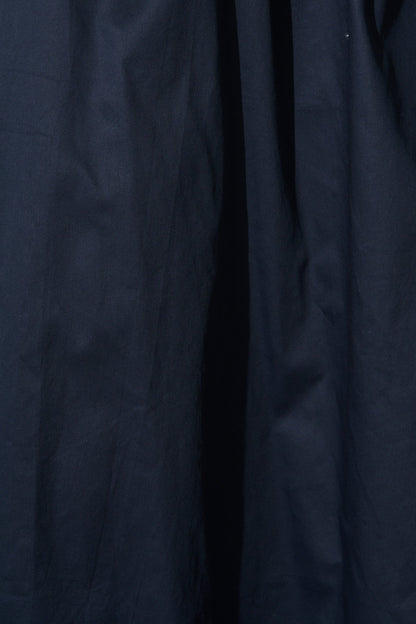 Tyra Maxi Skirt in Navy Cotton