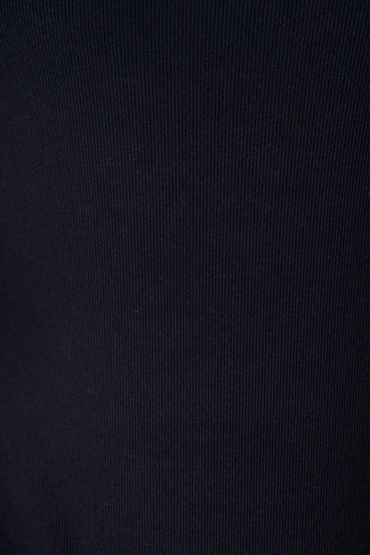 Veil Of Dots Top in Navy Jersey