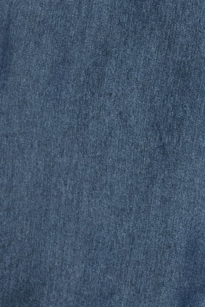 Harlow Shirt in Dark Blue Chambray