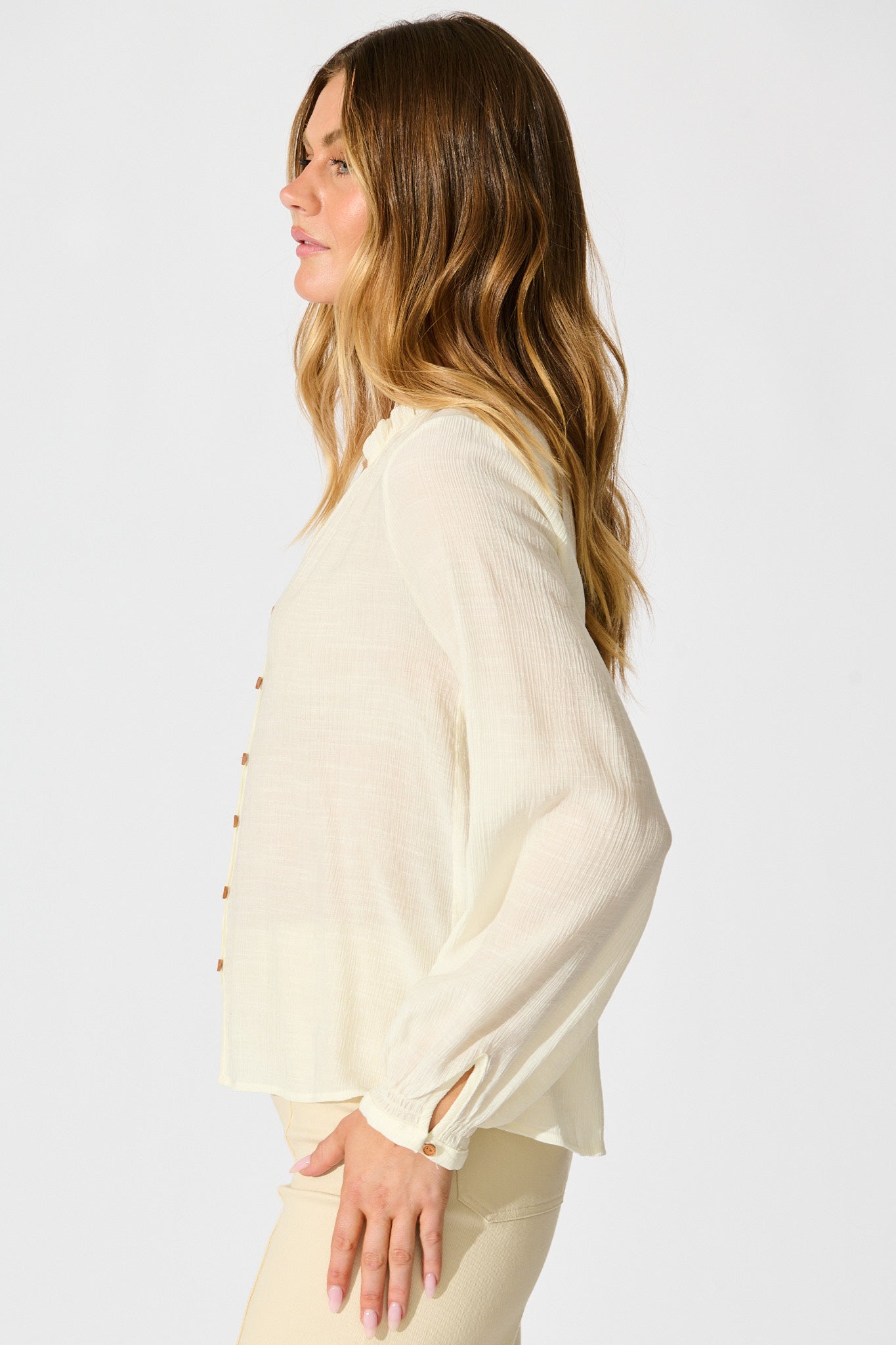 Marlowe Top in Cream