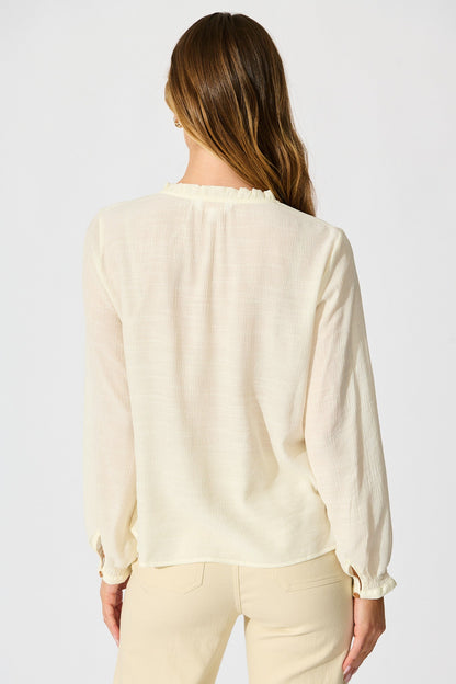 Marlowe Top in Cream