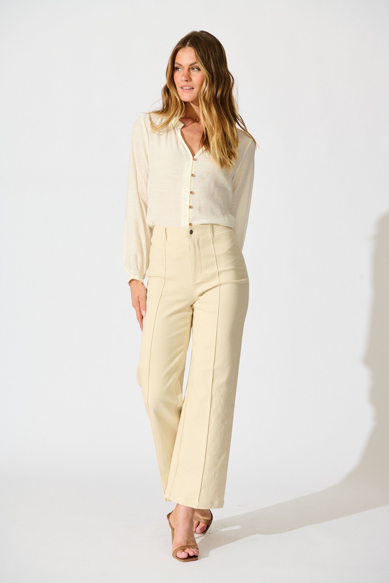 Marlowe Top in Cream