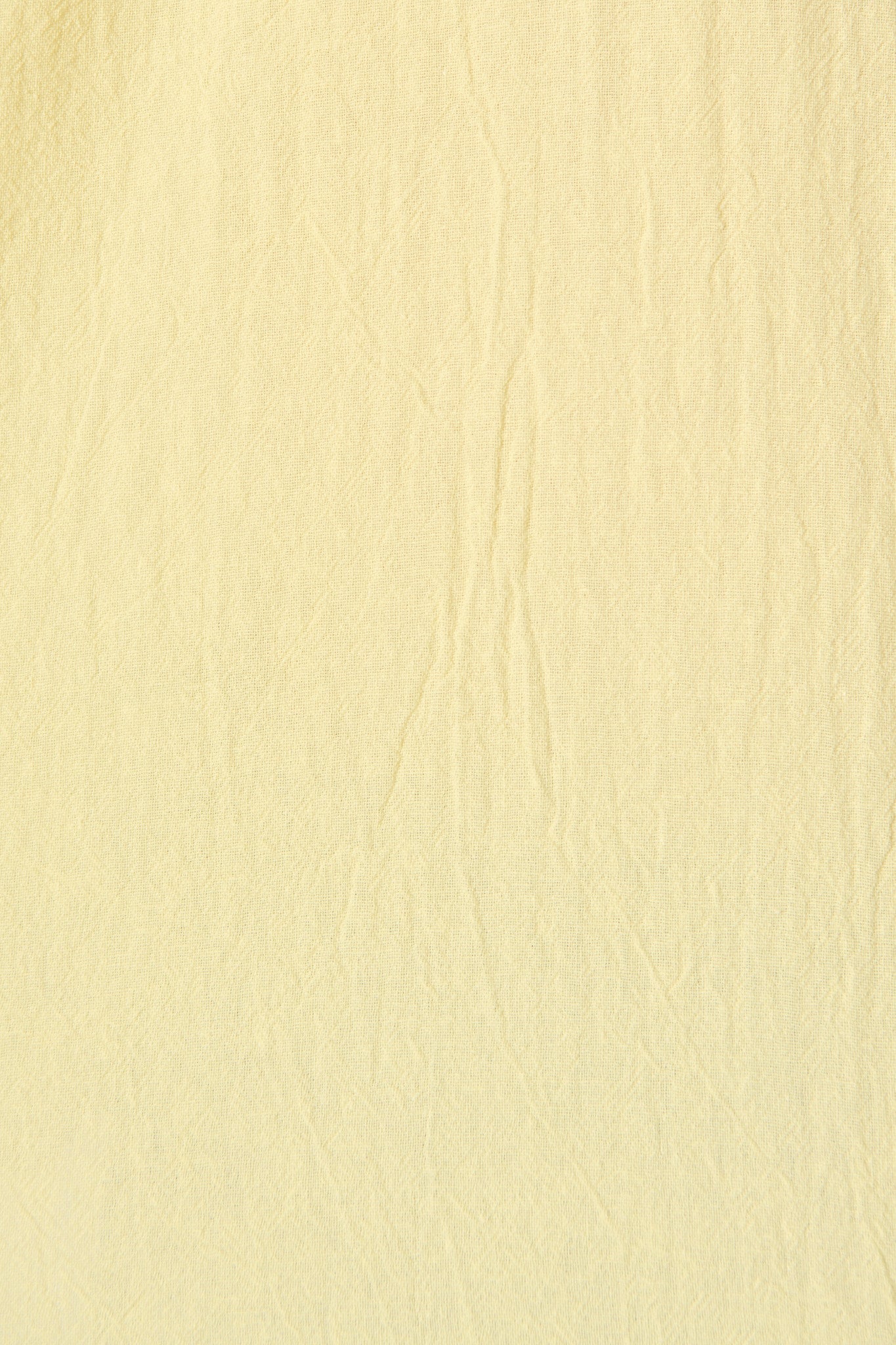 Lombard Top in Butter Yellow Cotton Linen
