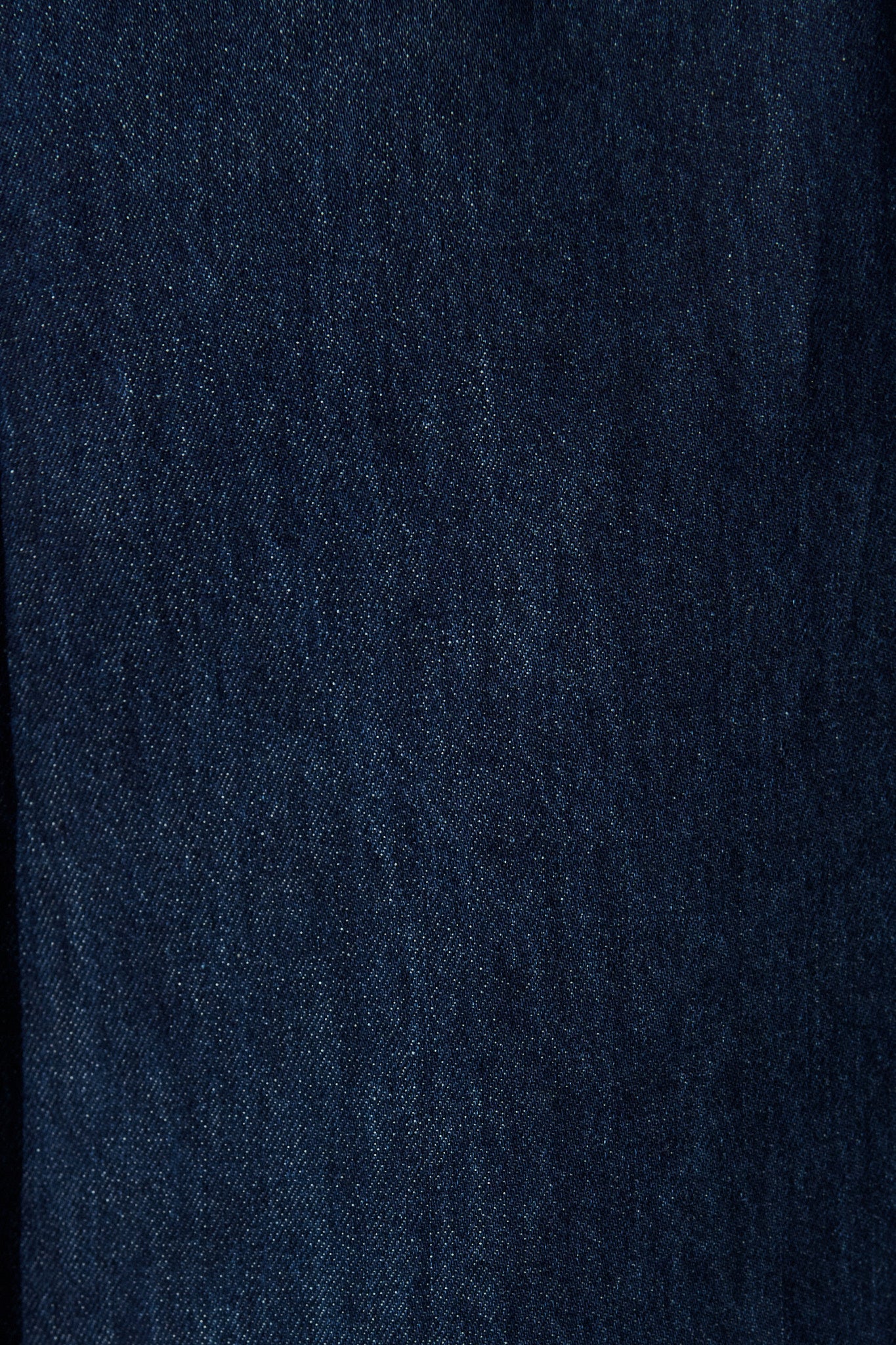 Delara Midi Shirt Dress in Dark Blue Denim