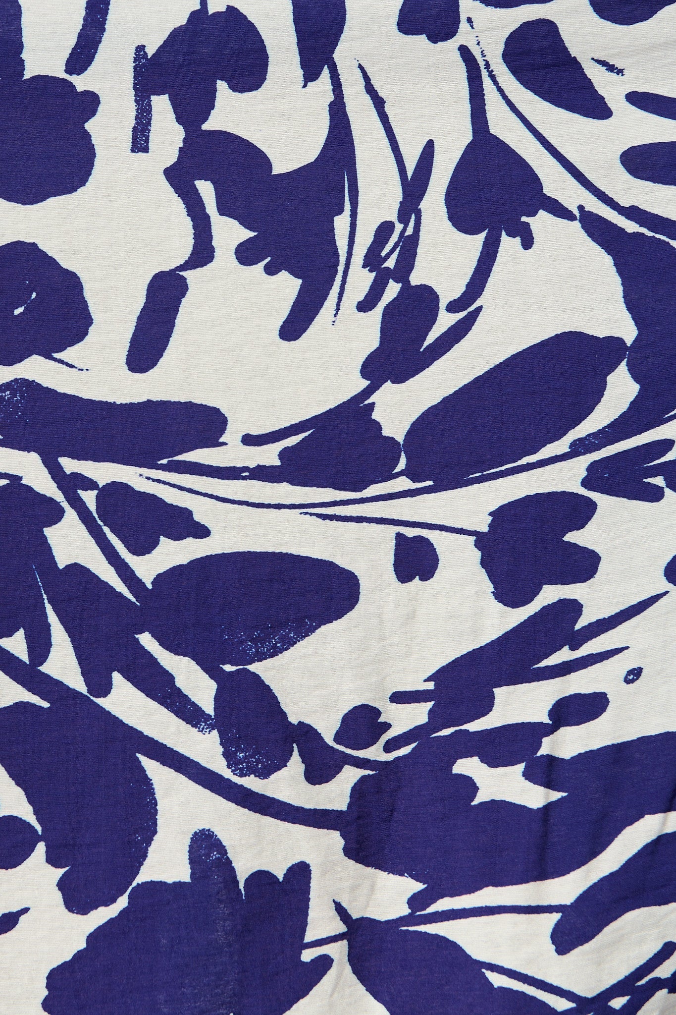 PRE ORDER Mina Smock Dress in White and Navy Print