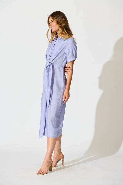 Isadora Midi Dress in Lilac