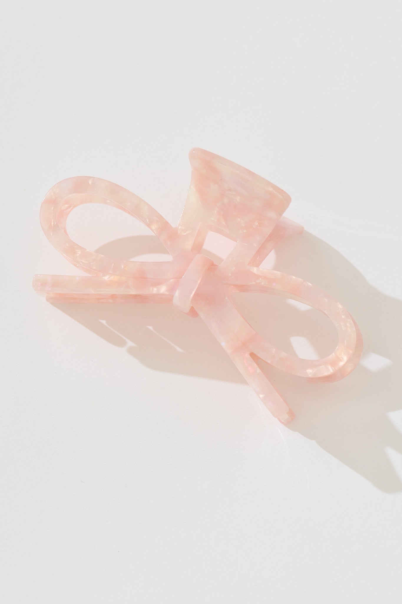 Sally Hair Claw in Blush Pink