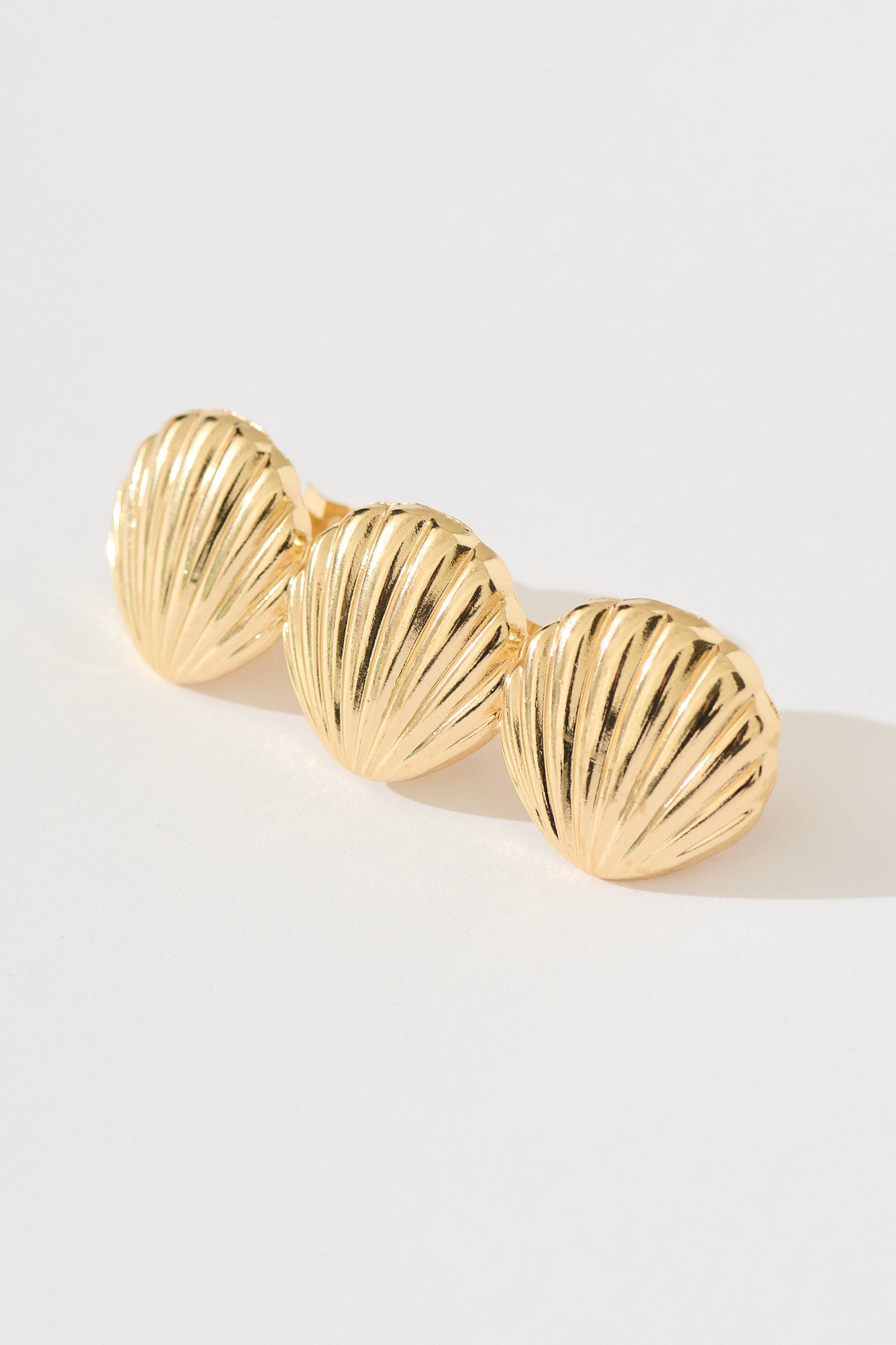 Shelly Barrette Hair Clip in Gold