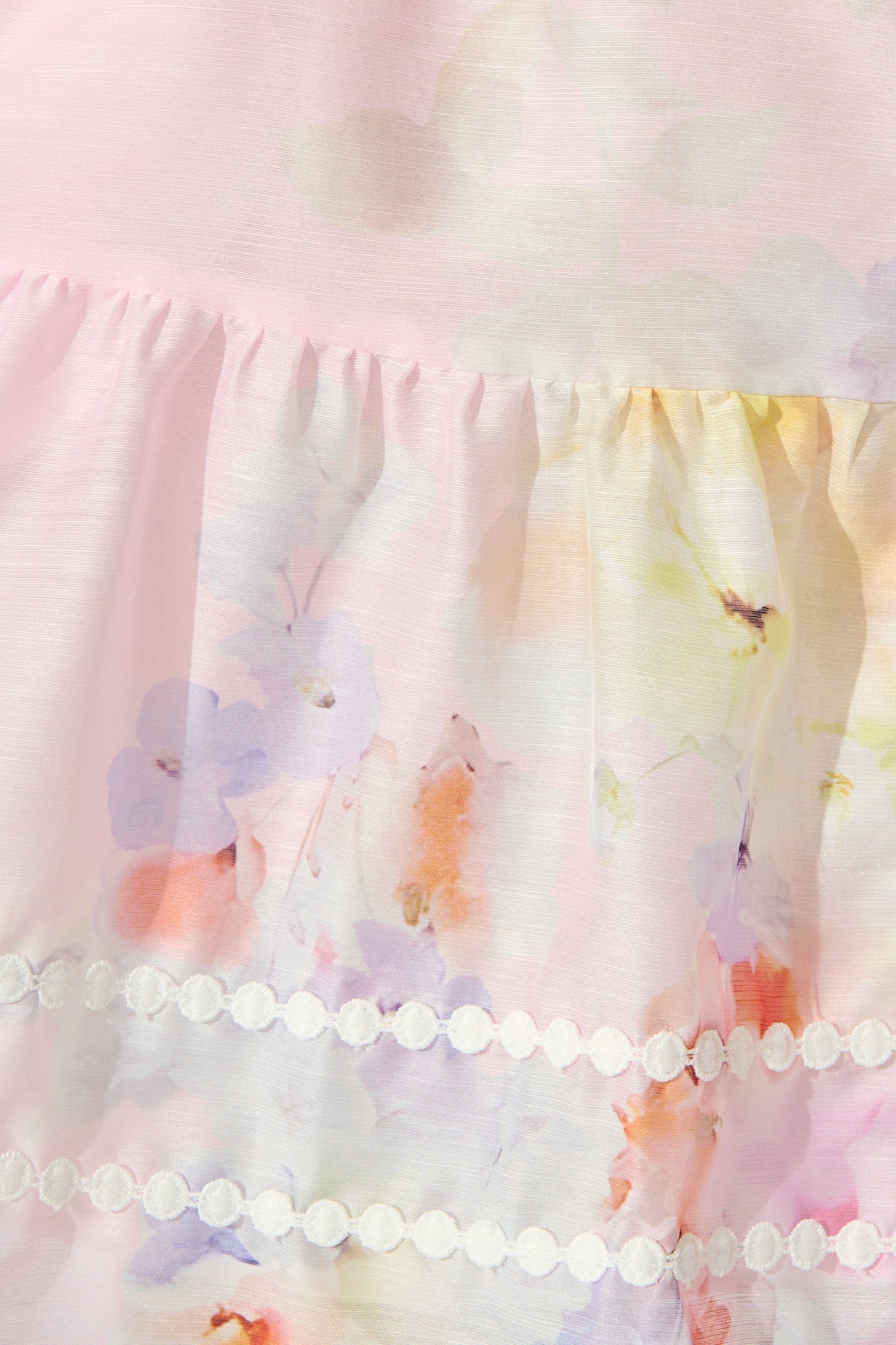 Liora Shirt Dress in Light Pink Floral