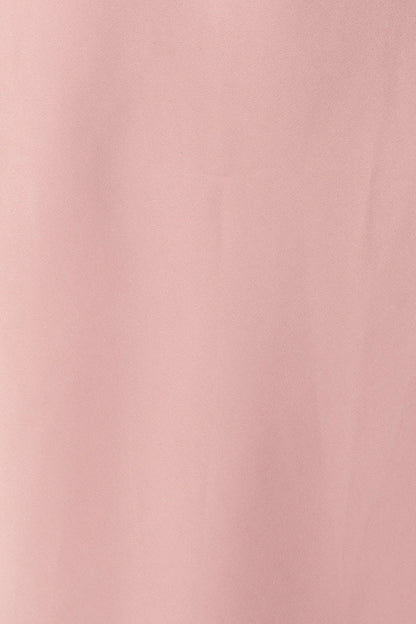 Forever And Always Maxi Off Shoulder Dress in Blush Satin