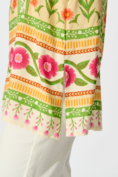 Tutti Fruitti Cami Top in Pineapple Print