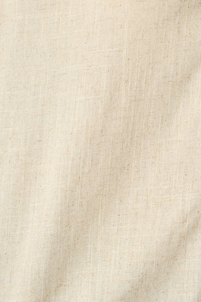 Island Whisperer Top in Oatmeal Linen Blend