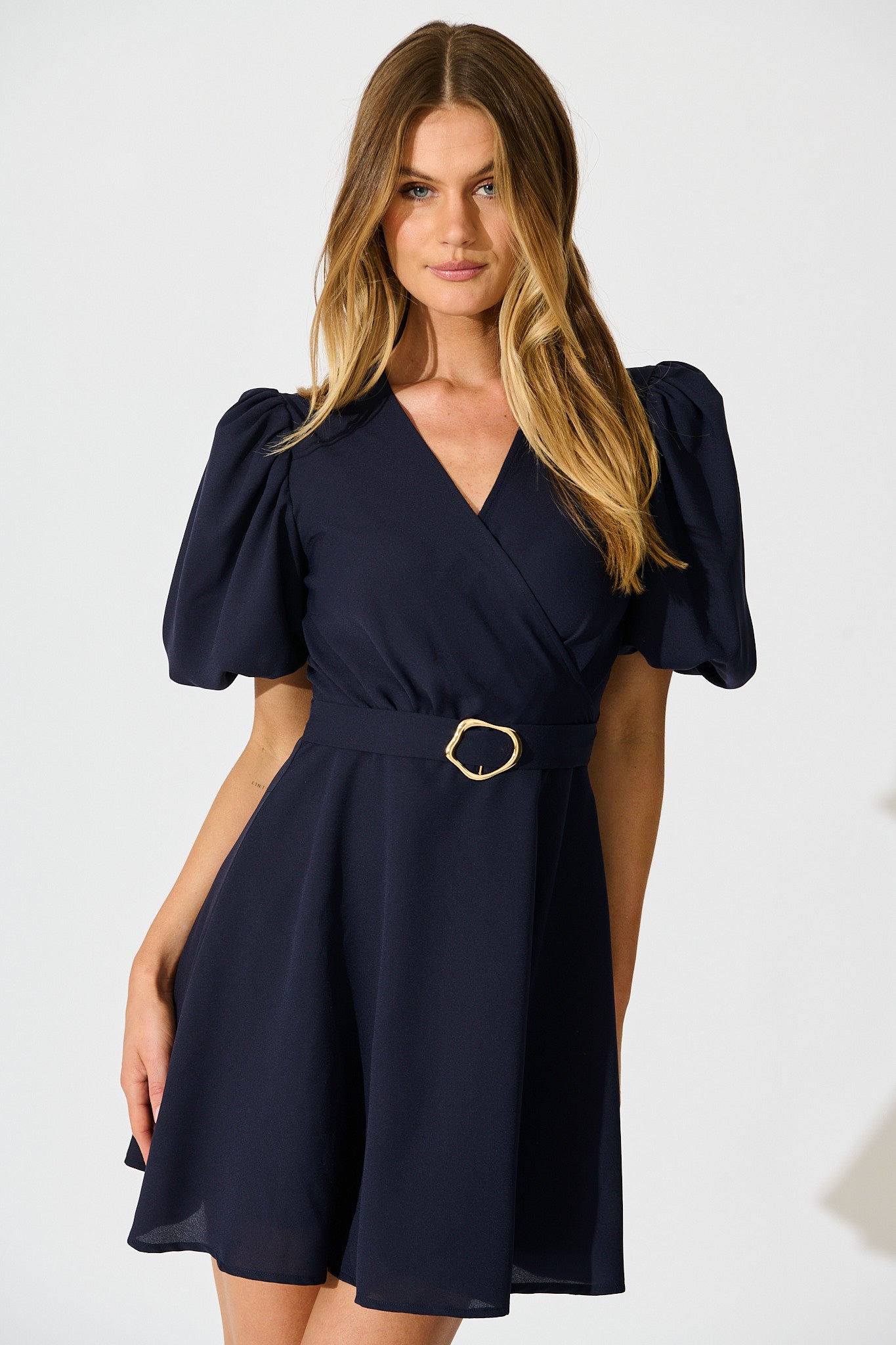 Avril Dress in Navy