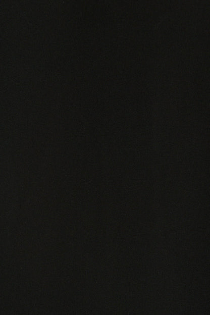 Refined Rhythm Top in Black Chiffon