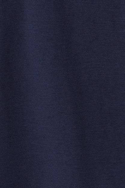 Dela T Shirt In Navy Cotton Blend