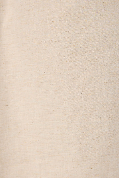 PRE ORDER Soft Structure Top In Oatmeal Cotton Linen