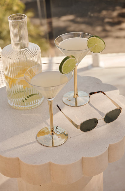 Cellyn Round Metal Oval Sunglasses in Green