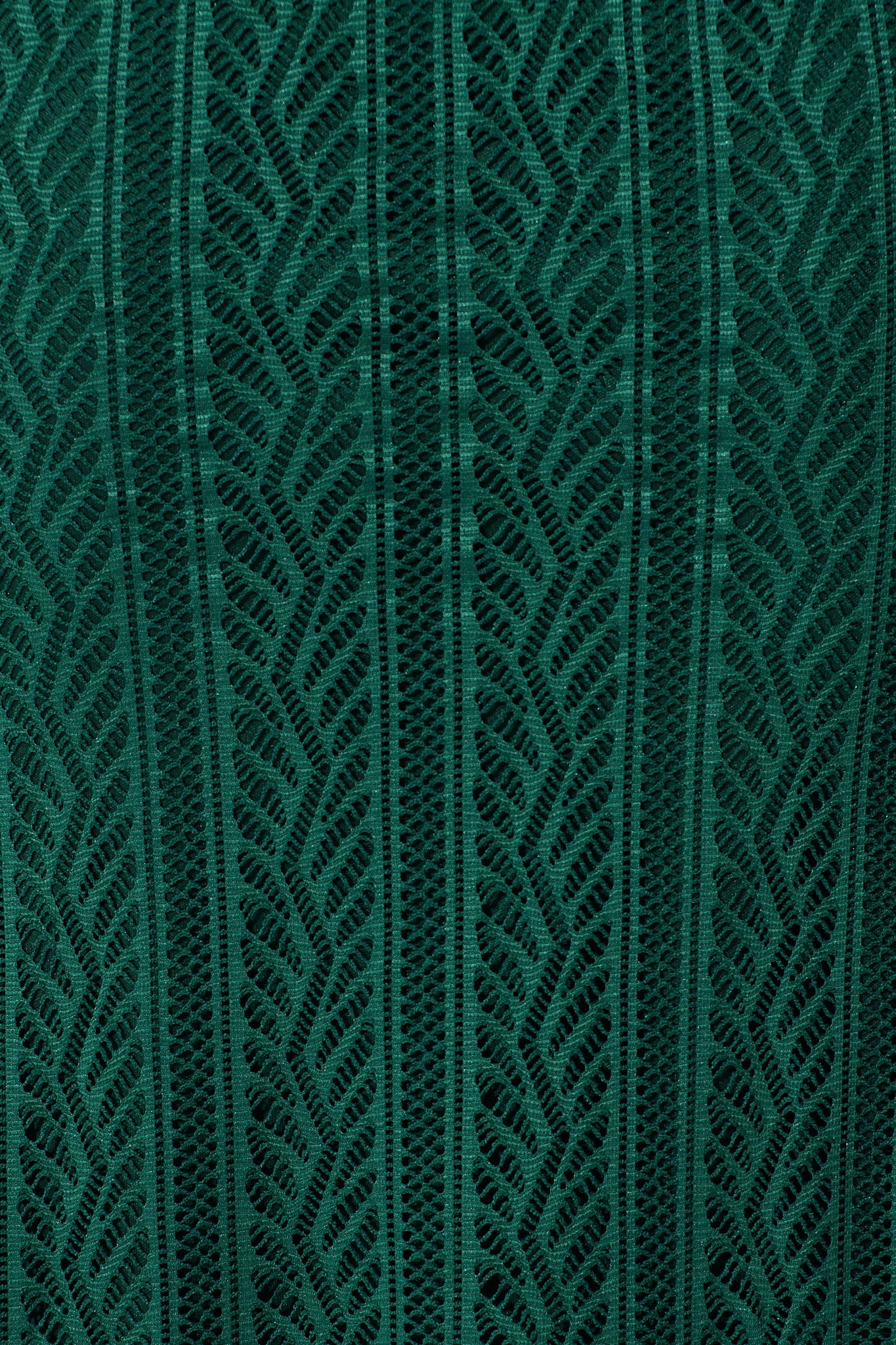 Quintessa Midi Dress in Emerald Lace