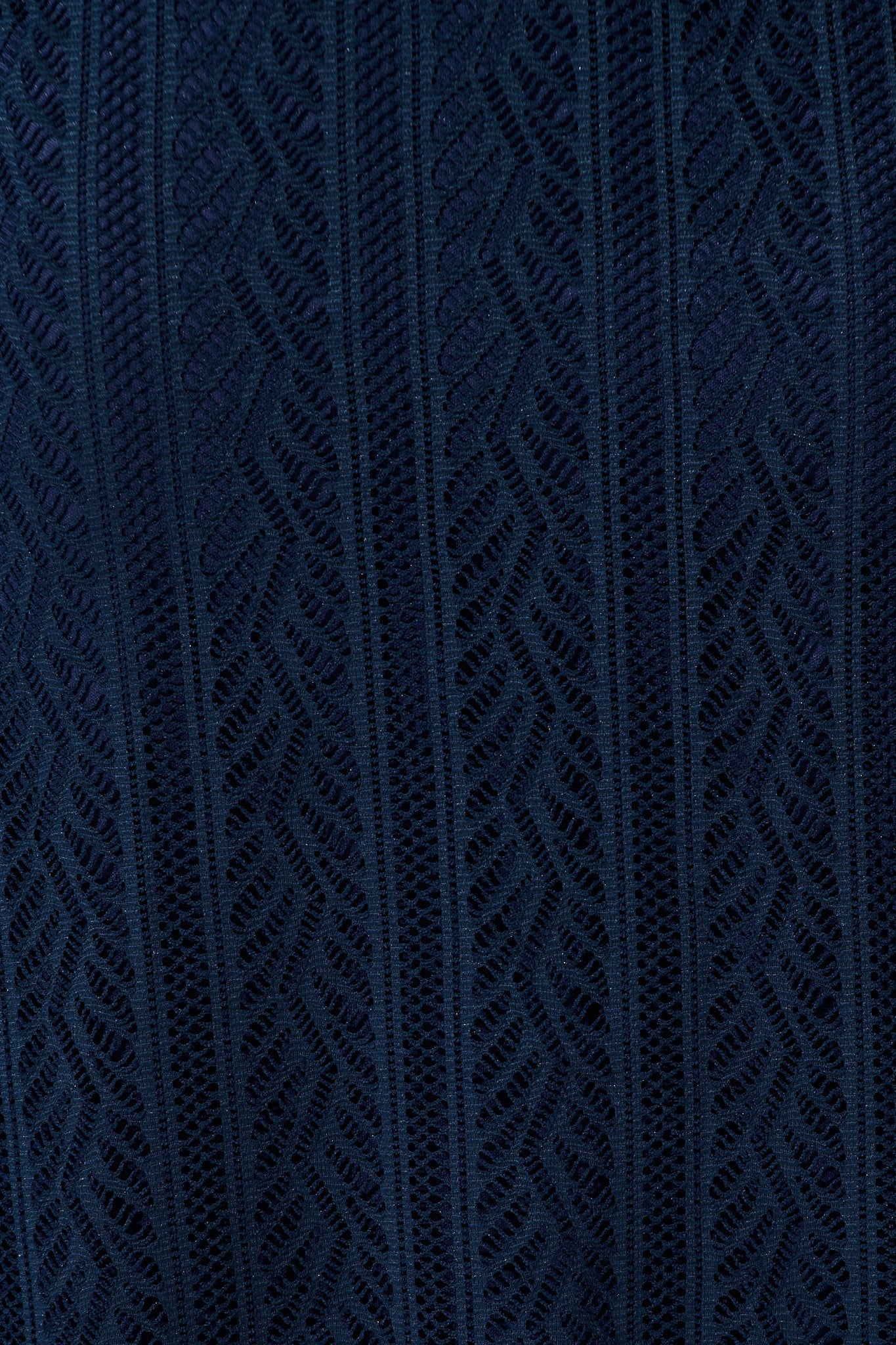 Quintessa Midi Dress in Navy Lace