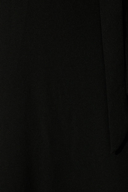 Noirelle Maxi Off Shoulder Dress in Black