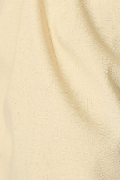 Leonora Short in Beige Linen Blend