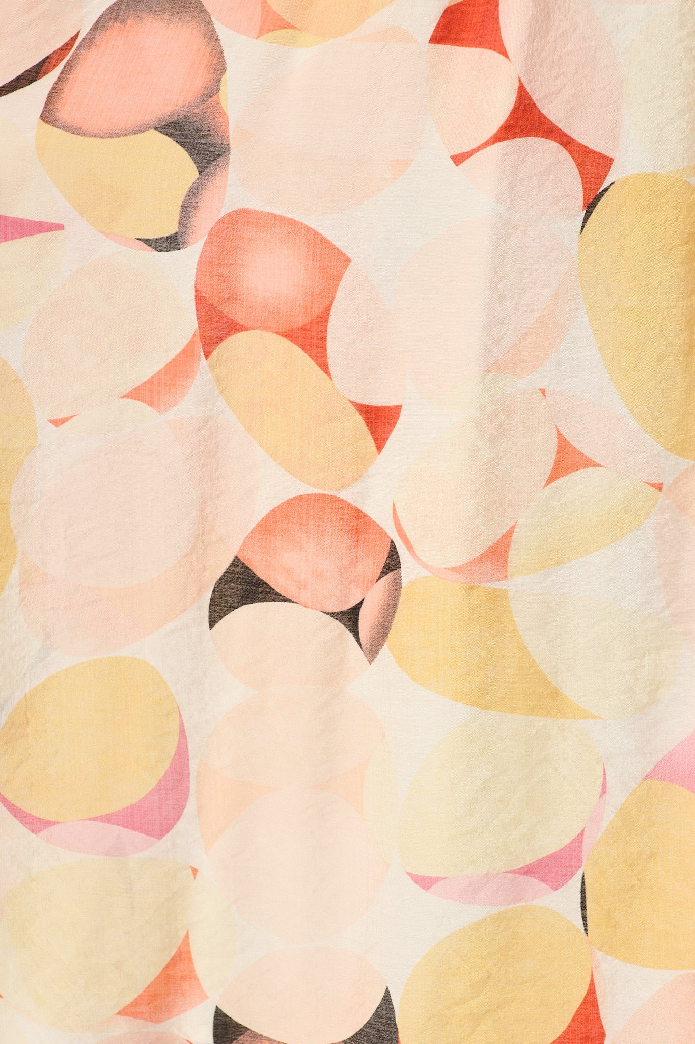 Isabeau Midi Dress in Pink with Multi Watercolour Spot