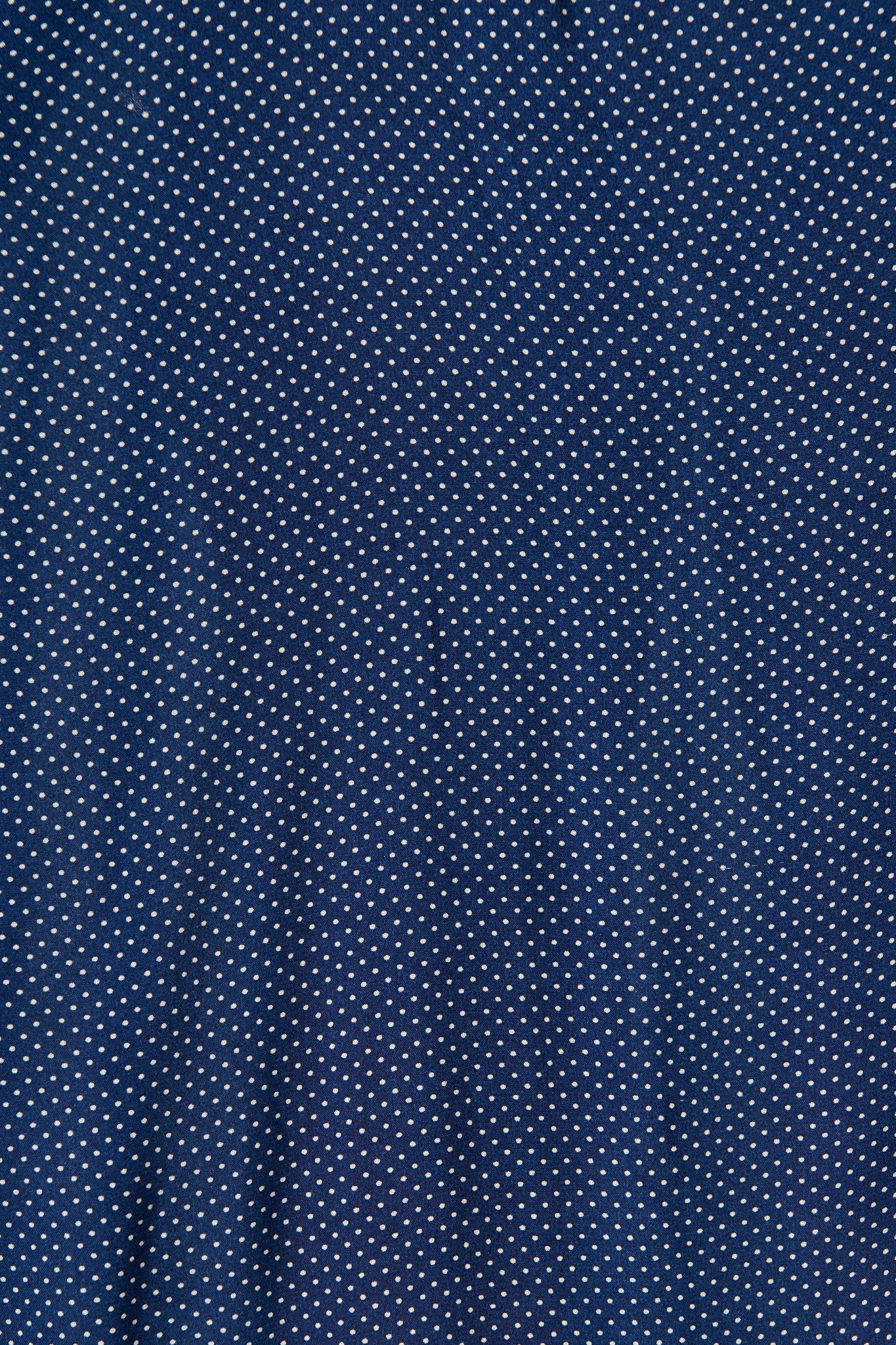 Inara Midi Dress in Navy with Polka Dot