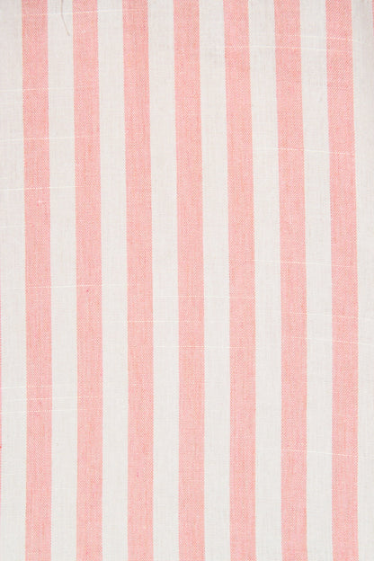 Miro Shirt in Pink Stripe Cotton Blend