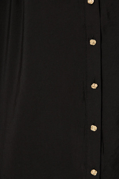 Simplicity in Lace Shirt in Black