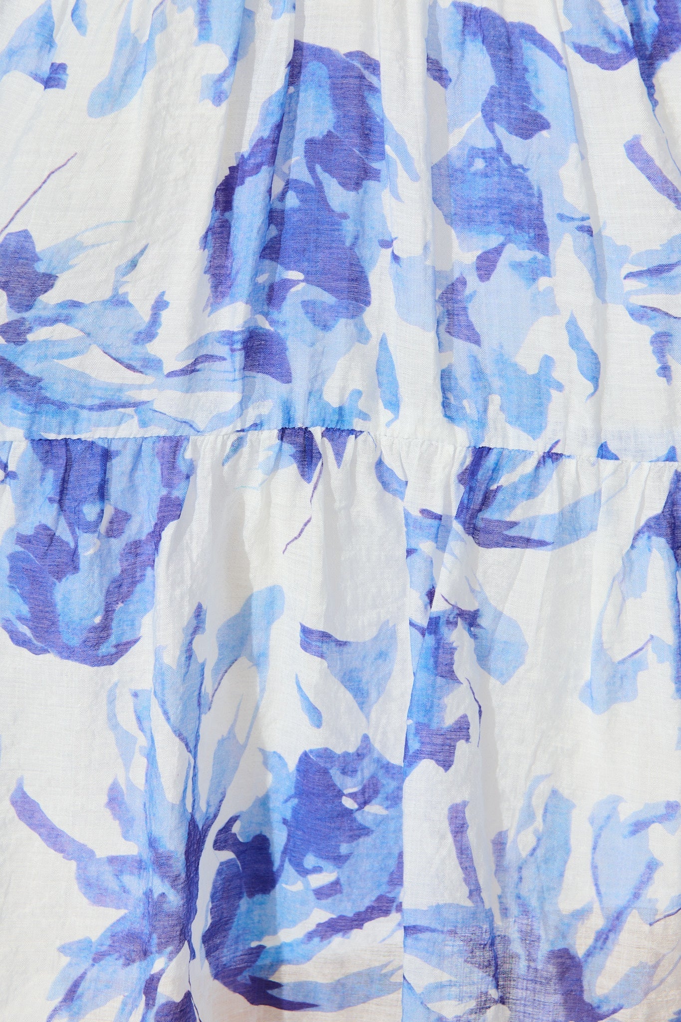 Philomena Dress in Blue Floral