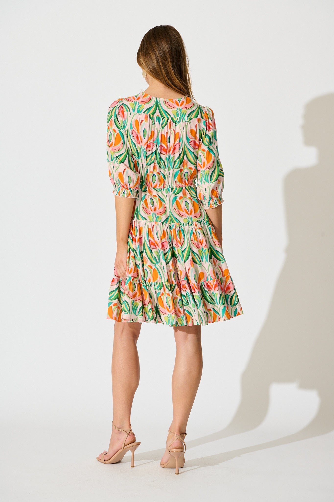 Navianna Dress in Multi Print