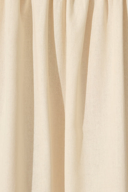 Isleen Maxi Dress in Oatmeal Linen Blend