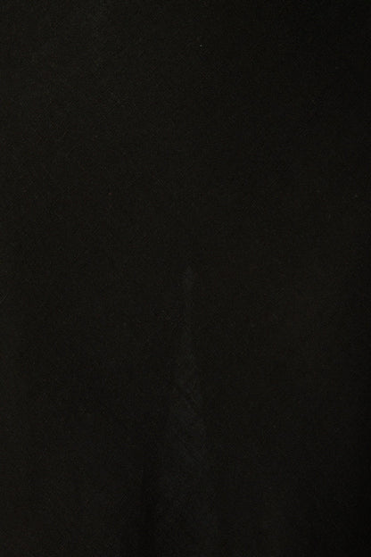 Charlee Maxi Skirt in Black Linen Blend