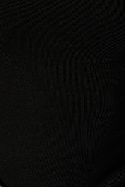 Ala Off Shoulder Top in Black