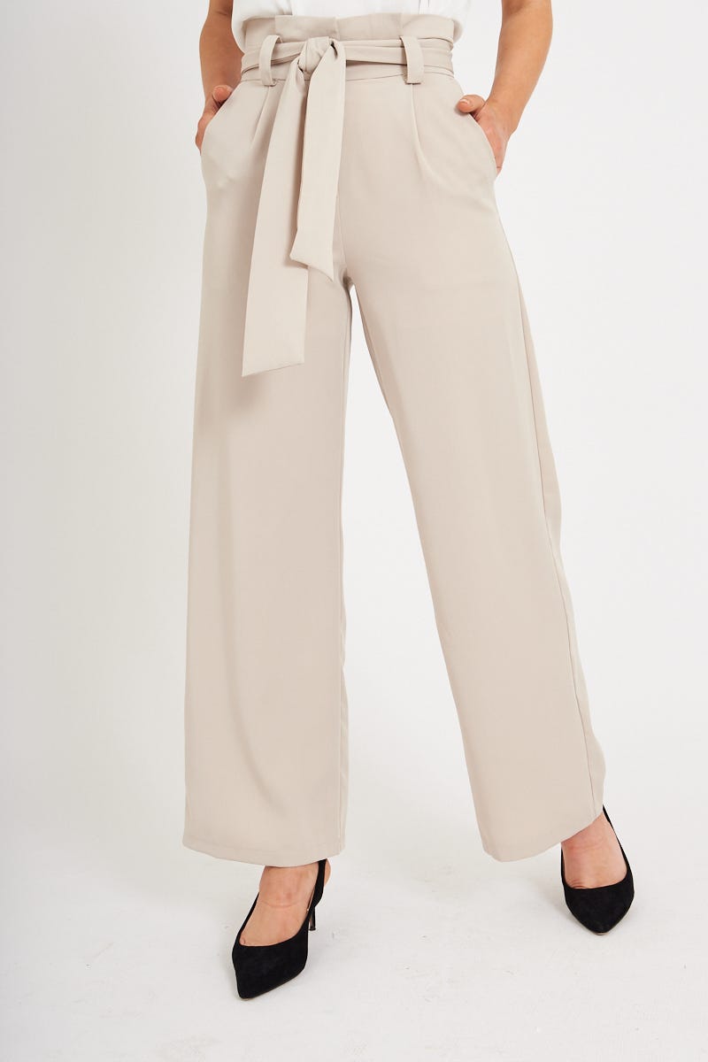 Alter Ego Pants In Beige